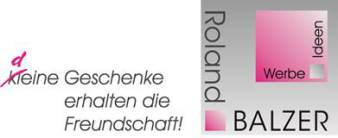 Roland Balzer Werbe Ideen